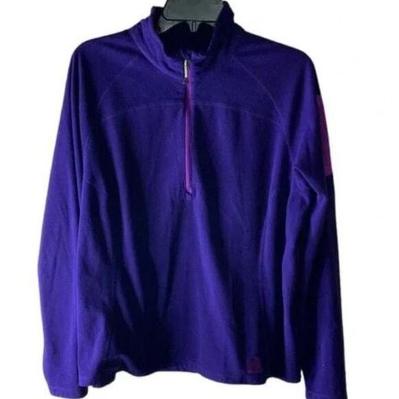 Eddie Bauer Fleece 3/4 Zip Women's Size X-Large Pull-Over Jacket - Picture 1 of 10